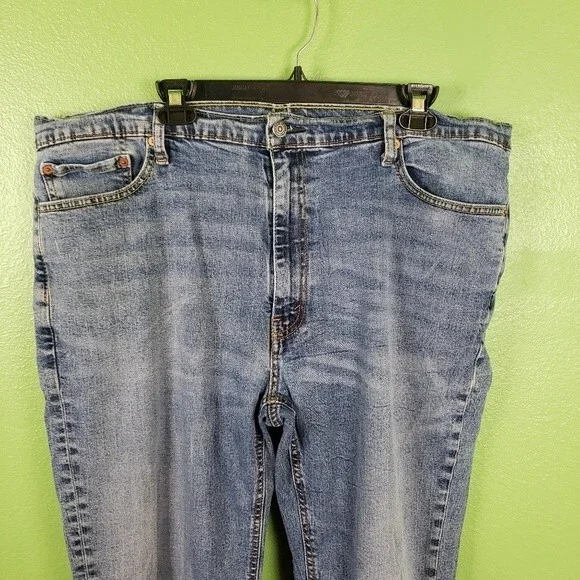 Levi's Men's Plus Size High Rise 541 Denim Cotton Jeans Size 42X30 - Picture 2 of 11